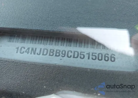 2012 Jeep Compass Sport from USA, damaged, VIN 1C4NJDBB9CD515066